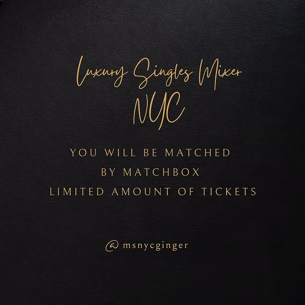 New York Matchmaking Event 2026 April